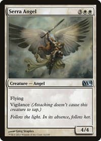 Serra Angel - Magic 2014 (M14) - Magic: The Gathering card