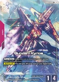 Gundam Kyrios (LR+) - Phantom Aria - Gundam Card Game card
