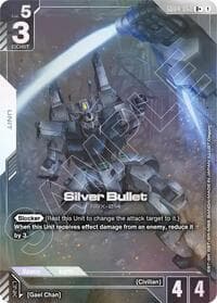 Silver Bullet (R+) - Phantom Aria - Gundam Card Game card