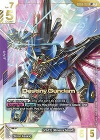 Destiny Gundam (LR++) - Phantom Aria - Gundam Card Game card
