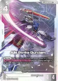 Aile Strike Gundam (SP) (LR+) - Phantom Aria - Gundam Card Game card