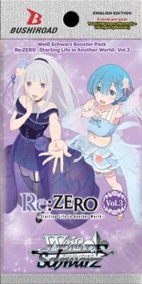 Re:ZERO -Starting Life in Another World- Vol. 3 Booster Pack - Re:ZERO -Starting Life in Another World- Vol.3 - Weiss Schwarz card