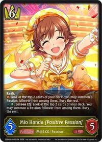 Mio Honda [Positive Passion] (Reprint) - ECP02: THE IDOLM@STER CINDERELLA GIRLS - Shadowverse: Evolve card