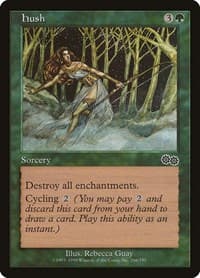 Hush - Urza's Saga - Magic: The Gathering card