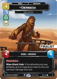 Chewbacca - Mighty Rescuer (Finalist) - Organized Play Promos - Star Wars: Unlimited card