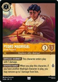 Pedro Madrigal - Family Patriarch - Wilds Unknown - Disney Lorcana card