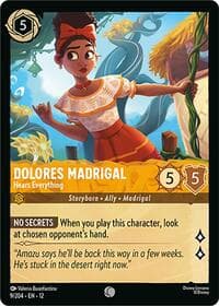 Dolores Madrigal - Hears Everything - Wilds Unknown - Disney Lorcana card