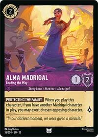 Alma Madrigal - Leading the Way - Wilds Unknown - Disney Lorcana card