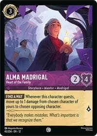 Alma Madrigal - Heart of the Family - Wilds Unknown - Disney Lorcana card