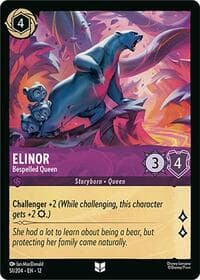 Elinor - Bespelled Queen - Wilds Unknown - Disney Lorcana card