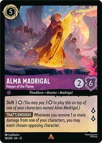 Alma Madrigal - Keeper of the Flame - Wilds Unknown - Disney Lorcana card