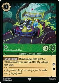 RC - Remote-Controlled Car - Wilds Unknown - Disney Lorcana card