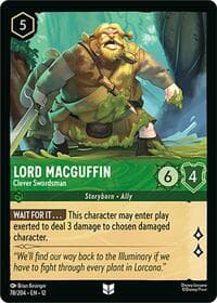 Lord MacGuffin - Clever Swordsman - Wilds Unknown - Disney Lorcana card