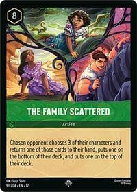 The Family Scattered - Wilds Unknown - Disney Lorcana card