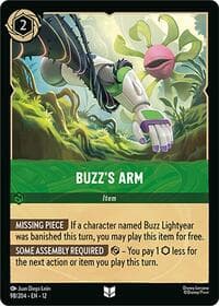 Buzz's Arm - Wilds Unknown - Disney Lorcana card