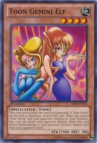 Toon Gemini Elf - Battle Pack 2: War of the Giants - YuGiOh card