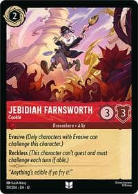 Jebidiah Farnsworth - Cookie - Wilds Unknown - Disney Lorcana card