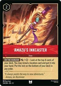 Amazu's Inkcaster - Wilds Unknown - Disney Lorcana card