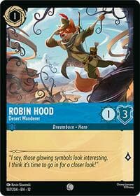 Robin Hood - Desert Wanderer - Wilds Unknown - Disney Lorcana card