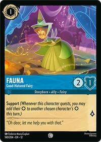 Fauna - Good-Natured Fairy - Wilds Unknown - Disney Lorcana card