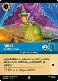 Fauna - Good-Natured Fairy (Foil) - Wilds Unknown - Disney Lorcana card