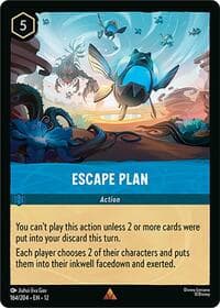 Escape Plan - Wilds Unknown - Disney Lorcana card