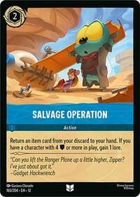 Salvage Operation - Wilds Unknown - Disney Lorcana card