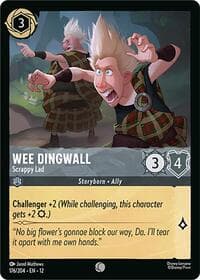 Wee Dingwall - Scrappy Lad - Wilds Unknown - Disney Lorcana card