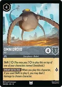 Omnidroid - V.9 - Wilds Unknown - Disney Lorcana card