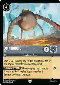 Omnidroid - V.9 (Foil) - Wilds Unknown - Disney Lorcana card