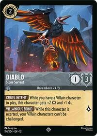 Diablo - Stone Servant - Wilds Unknown - Disney Lorcana card