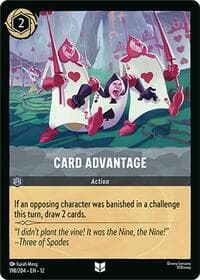 Card Advantage - Wilds Unknown - Disney Lorcana card