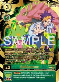 Gekkomon (Rare Pull) - Starter Deck 23: Beatbreak - Digimon Card Game card