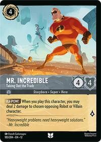 Mr. Incredible - Taking Out the Trash (Foil) - Wilds Unknown - Disney Lorcana card