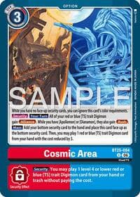 Cosmic Area - Dual Revolution - Digimon Card Game card
