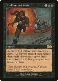 Ill-Gotten Gains - Urza's Saga - Magic: The Gathering card