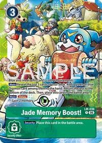 Jade Memory Boost! (Alternate Art) - Starter Deck 23: Beatbreak - Digimon Card Game card
