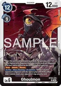 Ghoulmon - Dual Revolution - Digimon Card Game card