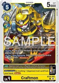 Craftmon - Dual Revolution - Digimon Card Game card