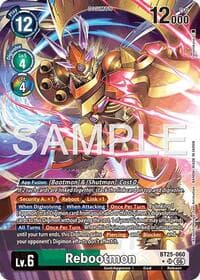 Rebootmon (Alternate Art) - Dual Revolution - Digimon Card Game card