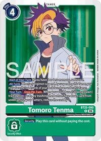 Tomoro Tenma - Dual Revolution - Digimon Card Game card