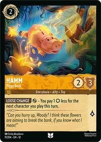 Hamm - Piggy Bank - Wilds Unknown - Disney Lorcana card