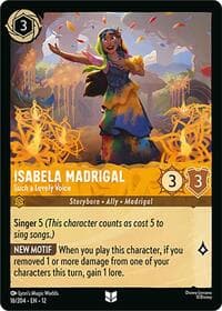 Isabela Madrigal - Such a Lovely Voice - Wilds Unknown - Disney Lorcana card