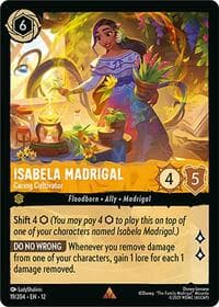 Isabela Madrigal - Caring Cultivator - Wilds Unknown - Disney Lorcana card