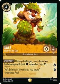 Dale - Ready for His Shot - Wilds Unknown - Disney Lorcana card