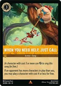 When You Need Help, Just Call - Wilds Unknown - Disney Lorcana card