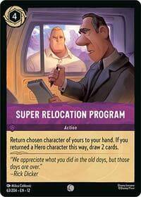 Super Relocation Program - Wilds Unknown - Disney Lorcana card