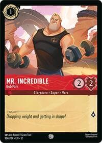Mr. Incredible - Bob Parr - Wilds Unknown - Disney Lorcana card