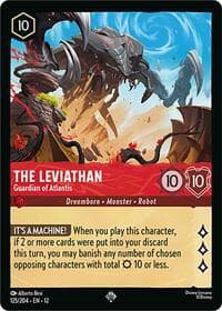 The Leviathan - Guardian of Atlantis - Wilds Unknown - Disney Lorcana card