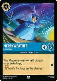 Merryweather - Feisty Fairy - Wilds Unknown - Disney Lorcana card